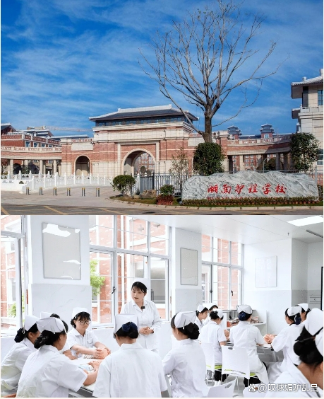 湖南护理学校校园图片