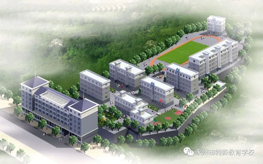 永州市特教职业技术学校校园图片