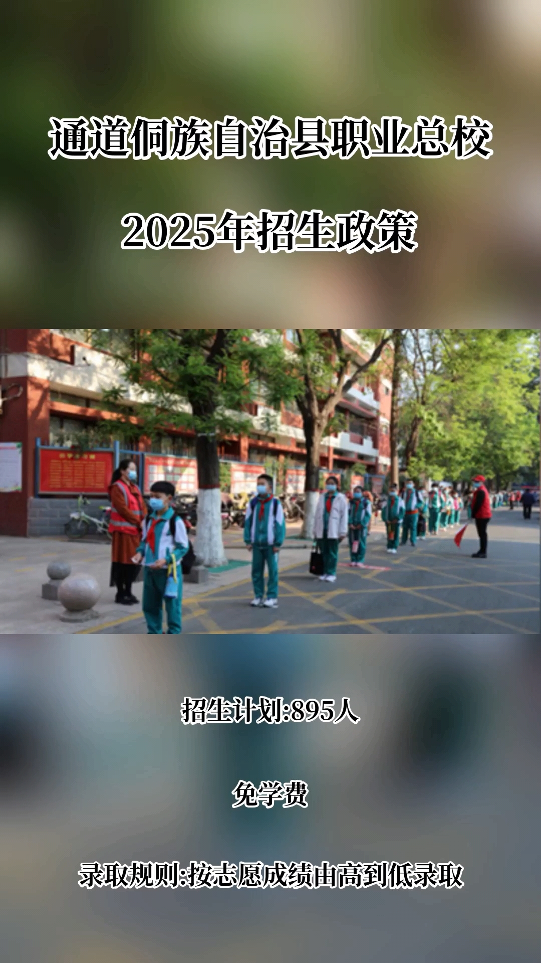 通道侗族自治县职业技术总校校园图片